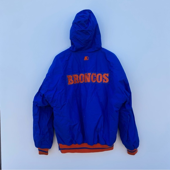 Vintage denver broncos nfl by starter jacket size large - Picture 7 of 7